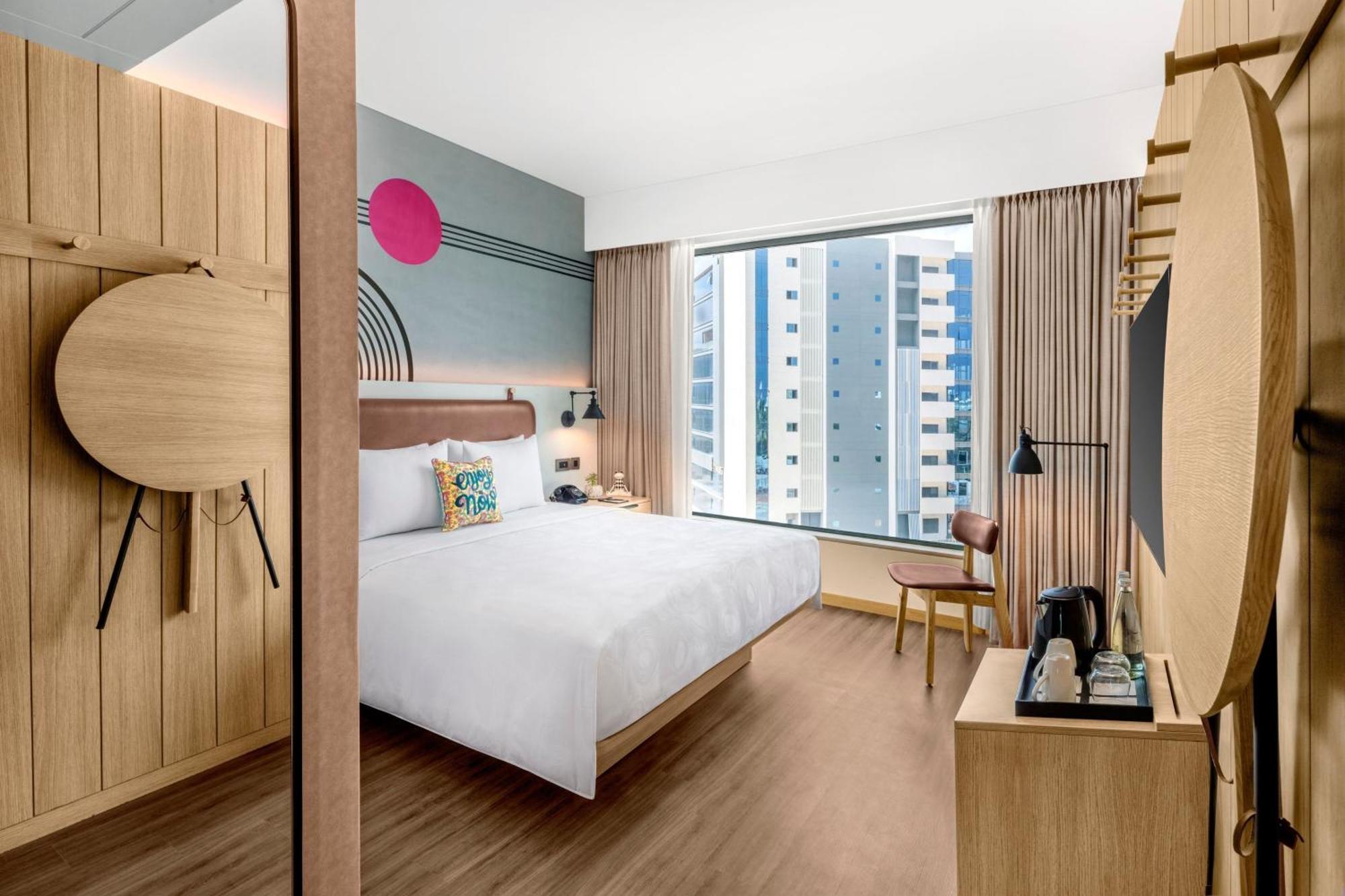 Moxy Bengaluru Airport Prestige Tech Cloud Hotel Devanahalli Exterior photo